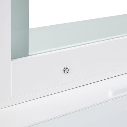 Tresanti Kathryn Vanity Table with Adjustable LED Lighted Mirror