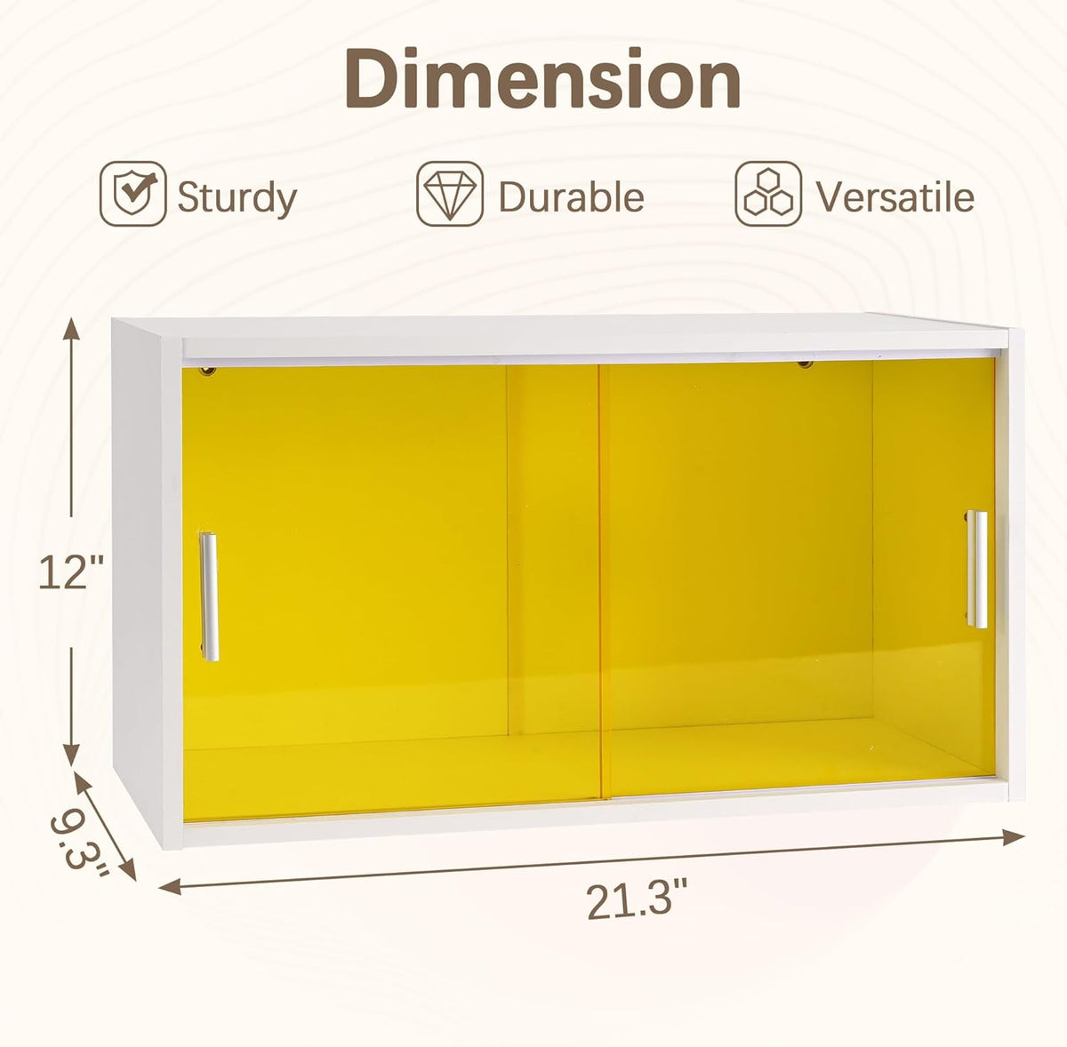 VECELO Botiquín de pared para baño