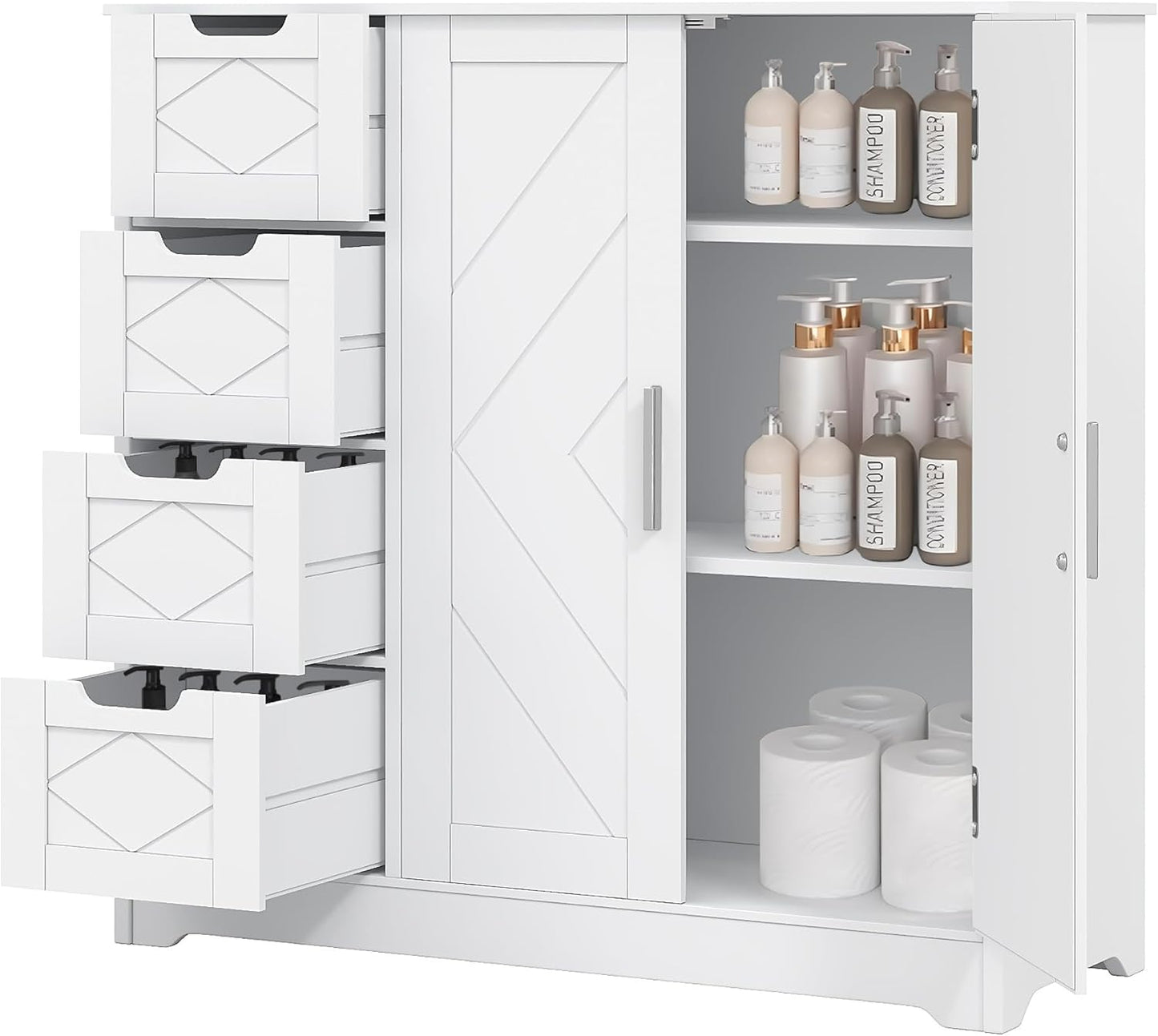 Mueble de baño con cajones VECELO