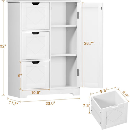 Mueble de baño con cajones VECELO