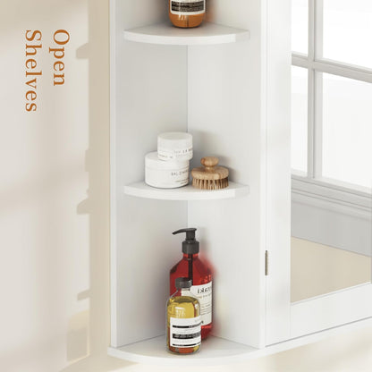 Mueble de Pared para Baño VECELO con Espejo