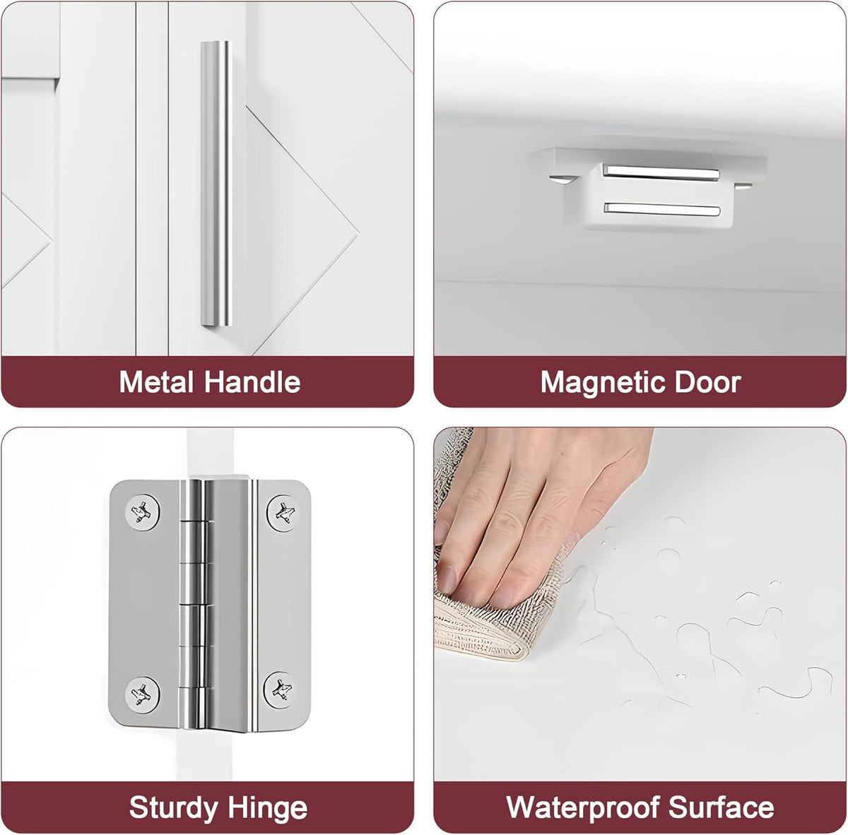 Mueble de baño con cajones VECELO