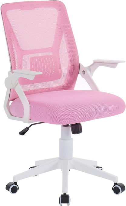 VECELO Mid-Back Swivel Ergonomic Office Chair