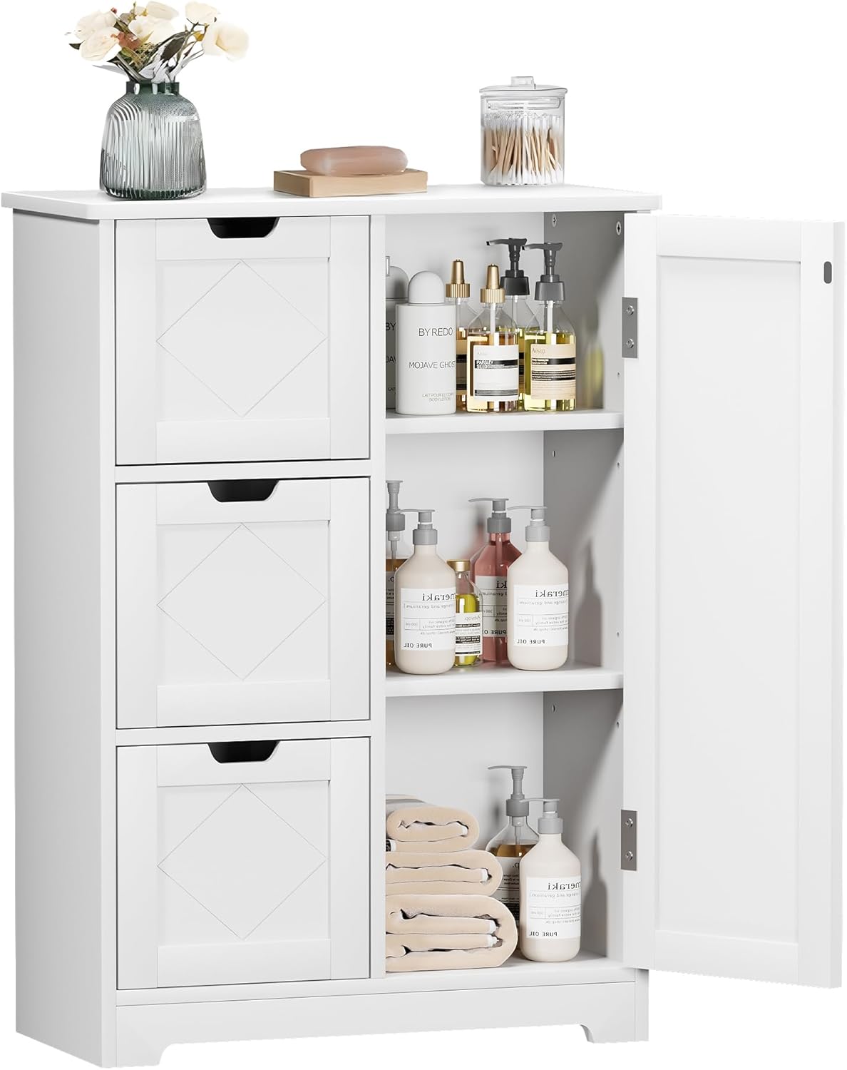 Mueble de baño con cajones VECELO