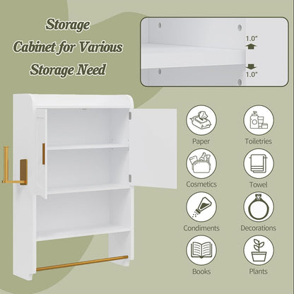 VECELO Armario de pared para baño, botiquín de pared