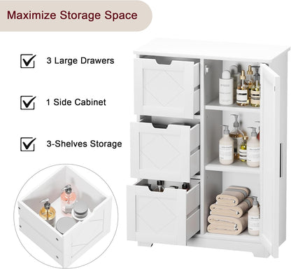 Mueble de baño con cajones VECELO