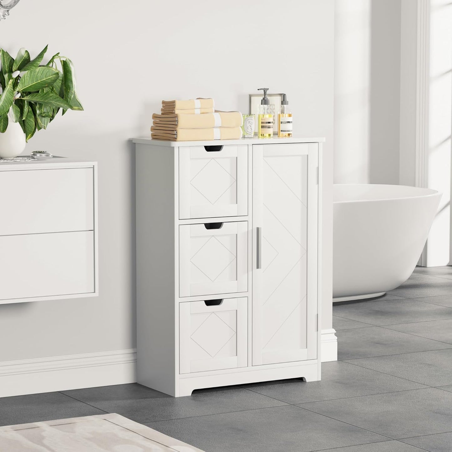 Mueble de baño con cajones VECELO