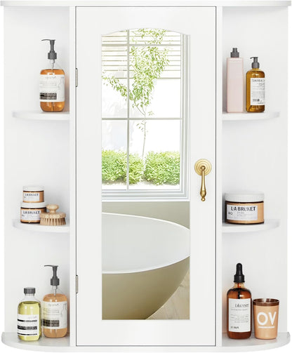 Mueble de Pared para Baño VECELO con Espejo