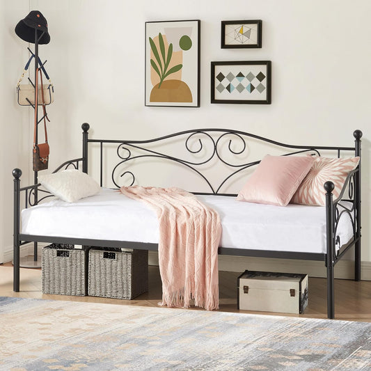 Base de Cama Individual de Metal Premium para Sofá Cama VECELO