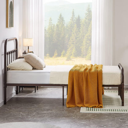 VECELO Metal Platform Bed Frame Mattress Foundation Modern&Simple Style