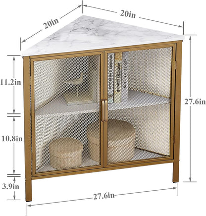VECELO Corner Storage Organizer/Cabinet