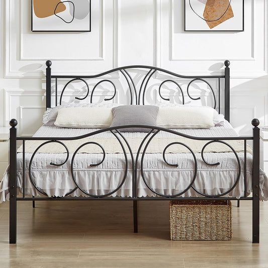 VECELO Metal Platform Bed Frame/Mattress Foundation