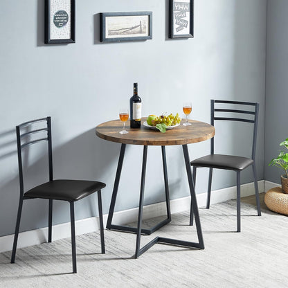 VECELO 3 Piece Kitchen Dining Room Set