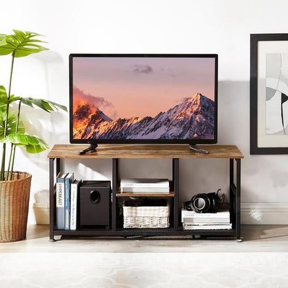 VECELO TV Stand/Entertainment Center/Media Console Table with Storage