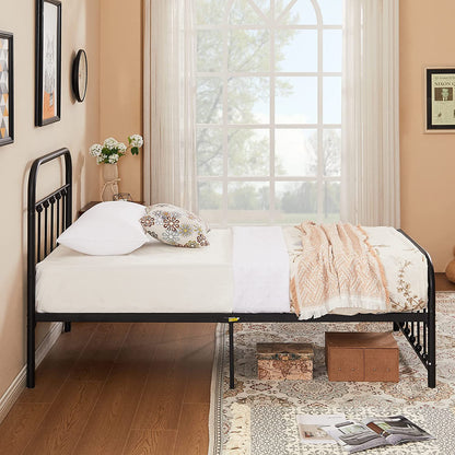 VECELO Metal Platform Bed Frame Mattress Foundation Modern&Simple Style