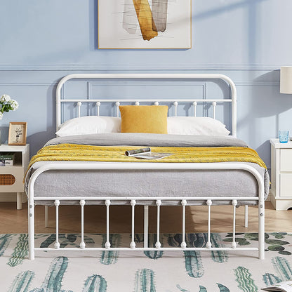 VECELO Metal Platform Bed Frame Mattress Foundation Modern&Simple Style