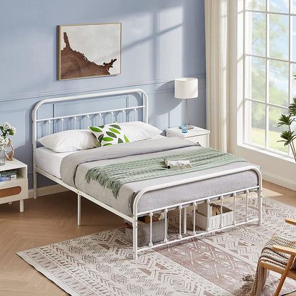 VECELO Metal Platform Bed Frame Mattress Foundation Modern&Simple Style