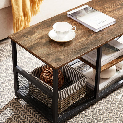 VECELO TV Stand/Entertainment Center/Media Console Table with Storage